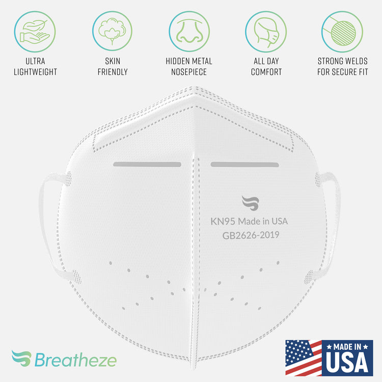 Breatheze by Sanctuary Kids KN95 Face Mask Sanctuary Systems